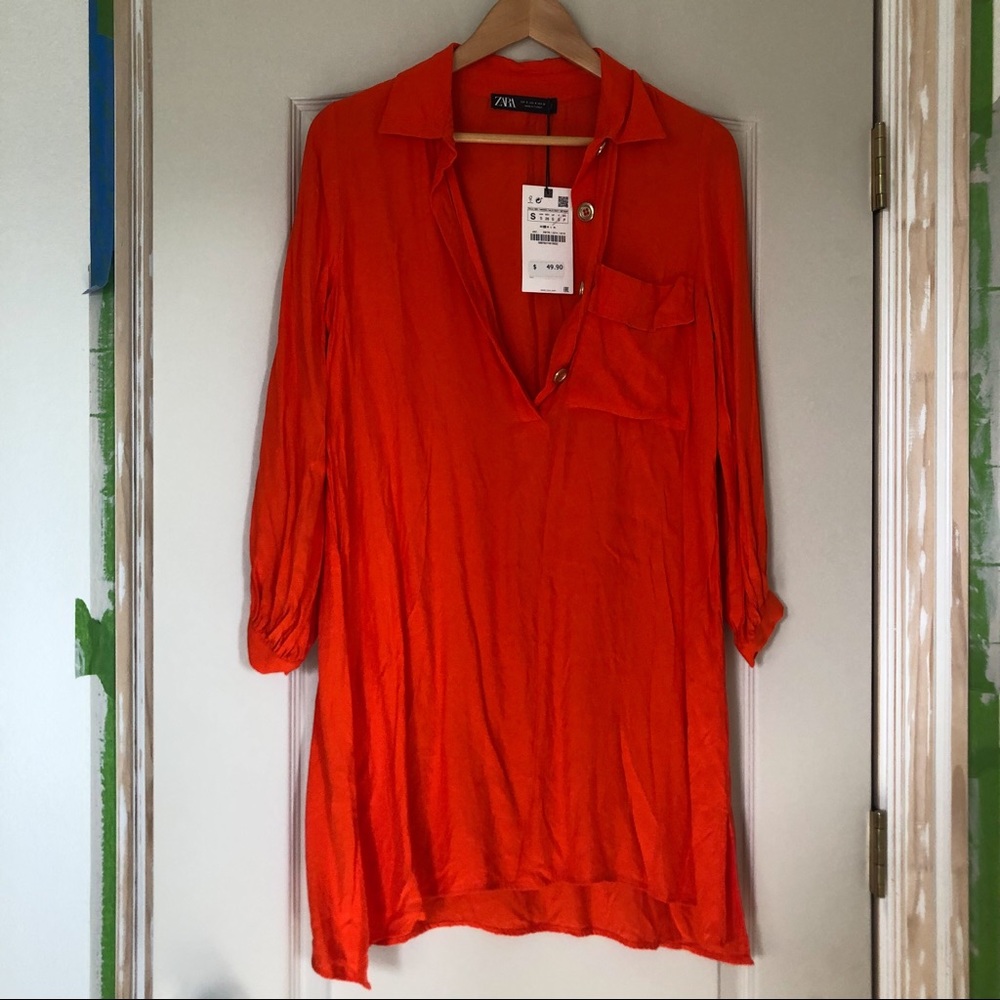 Zara Red Dress